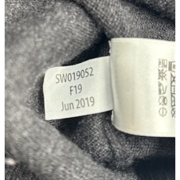 Smartwool Men's L Dark Gray Sparwood Wool Blend Knit Cardigan Sweater‎